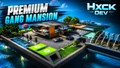 PREMIUM GANG MANSION MLO For FiveM | Luxury Villa, Secret Bunker, Meeting Rooms, Garage & Pool GTA5