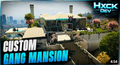 CUSTOM GANG MANSION MLO 🔥 Secret Bunker Hideout + Towers, Cinema, Boss Room & Bar | FiveM MLO