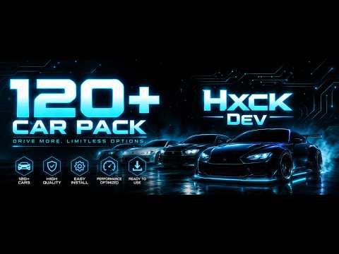 120+ FiveM Lore Friendly Cars Pack 🚗 | Debadged Vehicles | Smooth FPS + Best Sounds + Unbranded