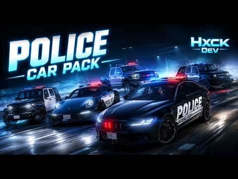 NEW FiveM LSPD Police Car Pack 🚔 | Lore Friendly PD Vehicles | Highly Optimized | Realistic Handling