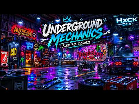 🔥 Underground Mechanics MLO for FiveM | Secret Custom Garage & Tuning Shop | GTA 5 FiveM