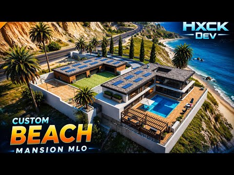 CUSTOM BIG LUXURY BEACH MANSION MLO 🌴🏝️