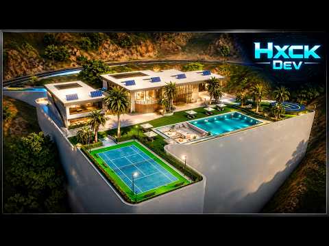 INSANE Luxury Mansion MLO For FiveM 🏠 | Ultra Realistic Modern Villa Interior & Pool