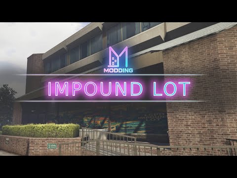 FiveM Map - Impound lot