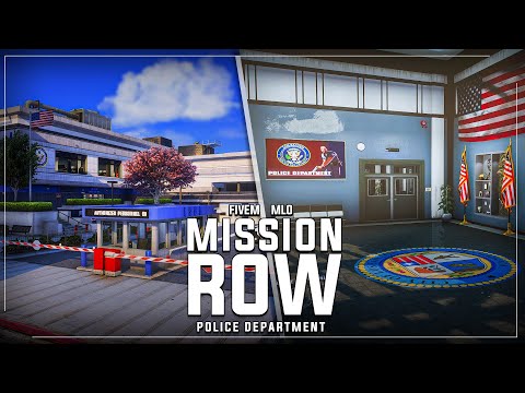 Mission Row Police Department | [GTA 5 Fivem Interior-MLO]
