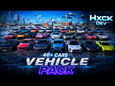 40+ CAR PACK FIVEM 🚗 Lore Friendly Unbranded Vehicles