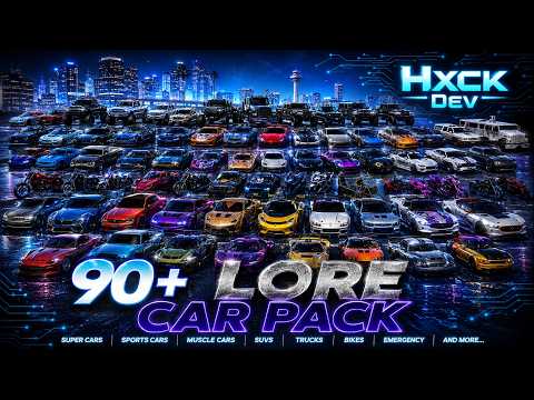 90+ Lore Friendly Vehicle Pack