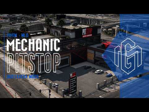 GTA V MLO - Mechanic Pit Stop - FIVEM