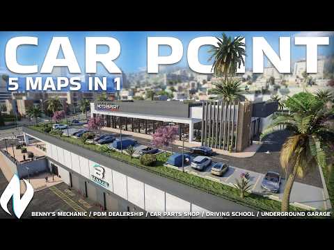 CAR POINT - 5 MAPS IN 1